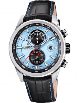 Festina F20695/2 Mens Watch Timeless Chronograph 44mm 10ATM