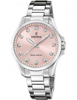 Festina F20654/2 Slnečný pohon Energy Ladies Watch 35mm 5ATM