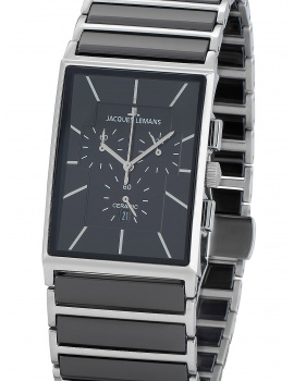 Jacques Lemans 1-1900A York Keramika Men's 32mm 5 ATM