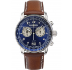 Zeppelin 8684-3 Mens Watch LZ127 Graf Zeppelin Chronograph 40mm 5ATM