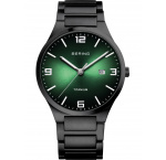 Bering 15240-728 men`s Titanium Mens Watch 40mm 5ATM