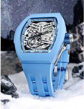 Tsar Bomba TB8218(1+2)FKM-02PK/LTBU Mens Watch Atomic Twin Interchangeable Automatic Watch 45mm 10ATM