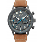 AVI-8 AV-4088-04 Carey Dual Time 44mm 5ATM