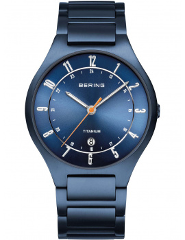 Bering 11739-797 Titanium men`s 39mm 5ATM