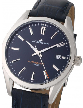 Jacques Lemans 1-1859C Derby Men's 40mm 10ATM
