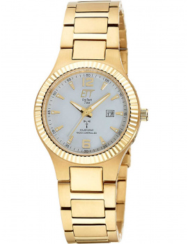 ETT Eco Tech Time ELT-11673-12M Ladies Watch Slnečný pohon Radio Titanium Everest Lady 32mm 5ATM
