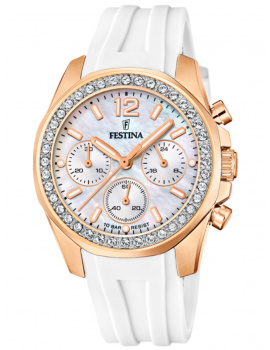 Festina F20611/1 Boyfriend Chronograph Ladies Watch 38mm 10ATM