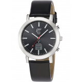 ETT EGS-11578-21L Mens Watch Slnečný pohon Radio-Controlled 41mm 5ATM
