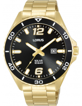 Lorus RX366AX9 Mens Watch Sports Slnečný pohon 43mm 10ATM