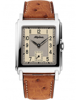 Alpina AL-530SAC3C6 Heritage Carree Automatic Mens Watch 33mm 3ATM