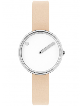 Picto 43363-6312S Ladies Watch White 30mm 5ATM