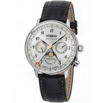 Zeppelin 7037-1 Hindenburg LZ129 ladies watch moon phase 36mm