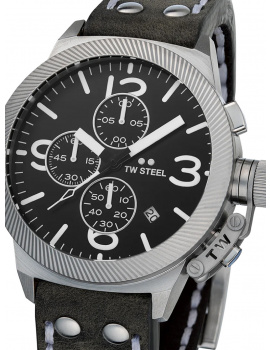 TW-Steel CS105 Canteen Chronograph Mens Watch 45mm 10ATM