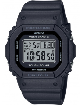 Casio BGD-5650-1ER Mens Watch Baby-G 5650-Serie Slnečný pohon 38mm 10ATM
