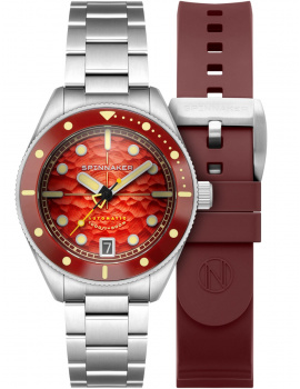 Spinnaker SP-5159-33 Mens Watch Challenger Automatic 42mm 30ATM