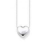 Thomas Sabo KE2276-001-21-L45V Bold - Silver Necklace with Pendant in Heart Shape 40-45 cm Ladies