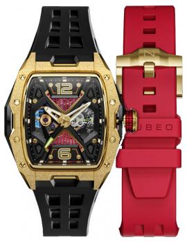 Nubeo NB-6078-06 Mens Watch Davinci Automatic Limited 46mm 5ATM
