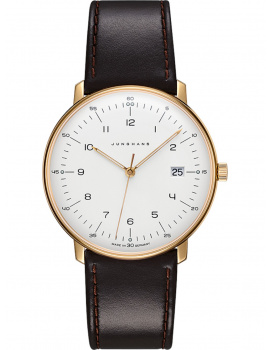 Junghans 41787202 Mens Watch Max Bill Quarz 38mm 5ATM