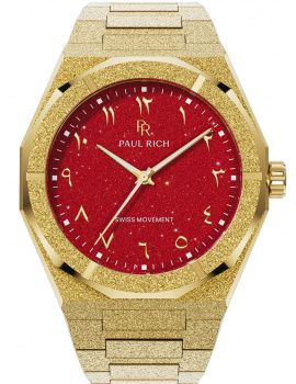 Paul Rich PR-45218 Mens Watch Frosted Star Dust II Desert 43mm 5ATM