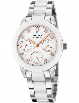 Festina F20497/1 Keramika Ladies Watch 35mm 5ATM