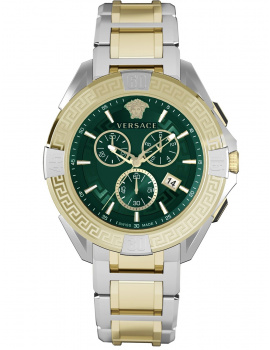 Versace VE5CA0423 Mens Watch Sporty Chrono 46mm 5ATM