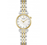 Bulova 98P202 Regatta diamond watch (11) ladies 24mm 3ATM