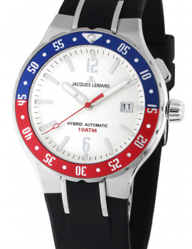 Jacques Lemans 1-2109B Hybromatic men`s 42mm