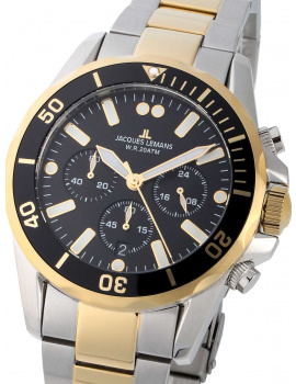 Jacques Lemans 1-2091I Liverpool chrono 44mm 20ATM