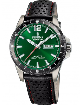 Festina F20699/3 Mens Watch Quartz Titanium 43mm 10ATM