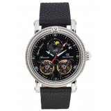 Carl von Zeyten CVZ0085BKS Mens Watch Schauinsland Automatic Limited 46mm 5ATM