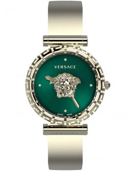 Versace VEDV01619 Ladies Watch Palazzo Empire Greca Diamond 37mm 5ATM