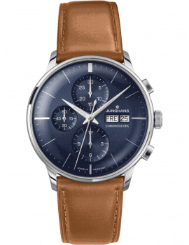 Junghans 27452602 Mens Watch Meister Chronoscope 40mm 5ATM