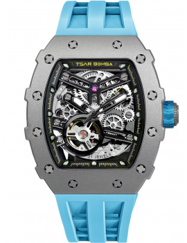 Tsar Bomba TB8208T-03 Mens Watch Elementar Titanium Automatic 44mm 5ATM