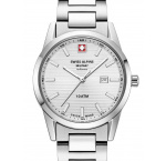 Swiss Alpine Military 7767.1132 Ladies Watch Argos silver 34mm 10ATM