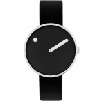 PICTO 34070-4114 Ladies Watch Black and Steel 34mm 5ATM