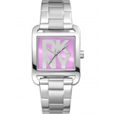 DKNY DK1L001M0035 Ladies Watch City Maxi Silver 37mm 3ATM