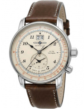 Zeppelin 8644-5 LZ-127 Men's 43mm 5ATM