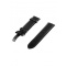 Universal Replacement Strap [24 mm] black + black folding clasp Ref. 23834