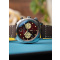 Spinnaker SP-5068-05 Mens Watch Hull Chronograph Burnt Maroon 42mm 10ATM