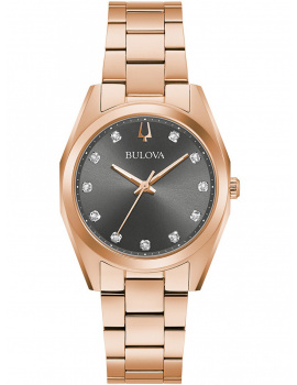 Bulova 97P156 Surveyor Diamond Ladies 31mm 3ATM