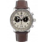 Zeppelin 8684-5 Graf Zeppelin LZ127 big-date chrono 41mm 5ATM