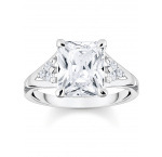 Thomas Sabo Ladies Ring TR2362-051-14-54 Stone size 54