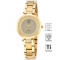 ETT ELS-12141-62M Diamond Lady Slnečný pohon Drive Ladies Watch 30mm 5ATM