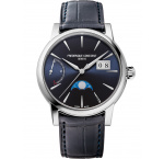 Frederique Constant FC-735S3H6 Mens Watch Classic Power Reserve Big Date Auto Moon Phase 40mm 5ATM