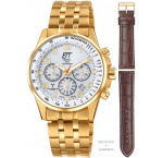 ETT EGS-11614-42MS Professional Slnečný pohon Radio Controlled Chronograph 43mm 10ATM