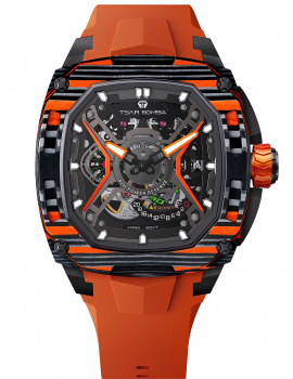 Tsar Bomba TB8605A-03 Mens Watch Dark Matter Automatic 46mm 5ATM