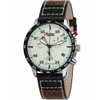 Zeppelin 7298-5 Eurofighter Typhoon quartz Mens Watch 43mm 10ATM