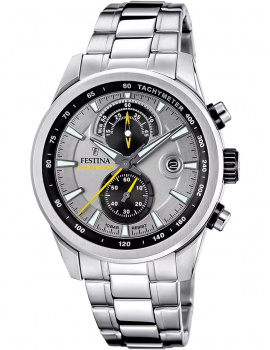 Festina F20694/4 Mens Watch Timeless Chronograph 44mm 10ATM