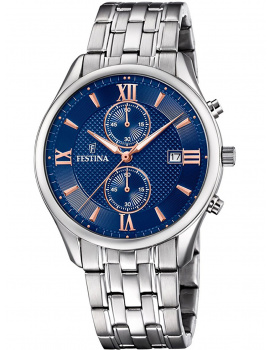 Festina F6854/6 Timeless Chronograph 42mm 3ATM