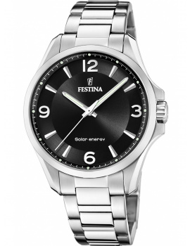 Festina F20656/4 Slnečný pohon Energy Mens Watch 42mm 5ATM